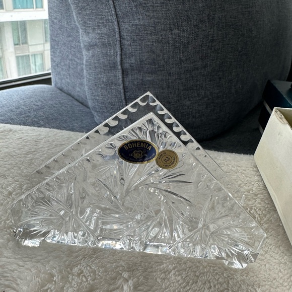 Bohemia Crystal Ashtrays - Picture 5 of 5